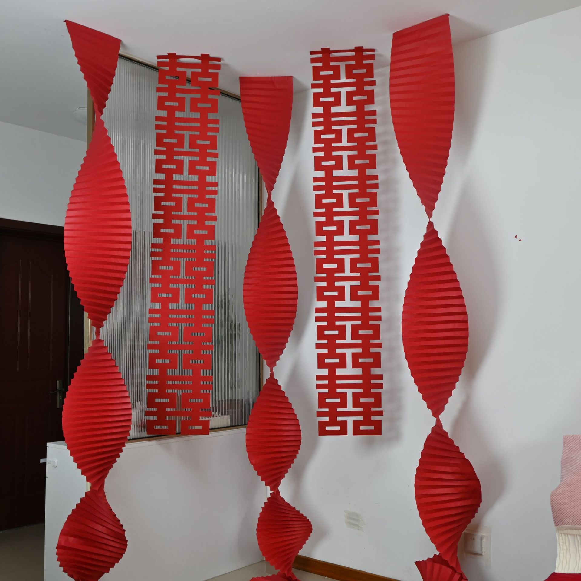 滨州市睿瑞婚庆用品瓦楞纸喜字