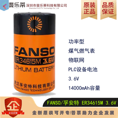 孚安特ER34615M锂电池功率型