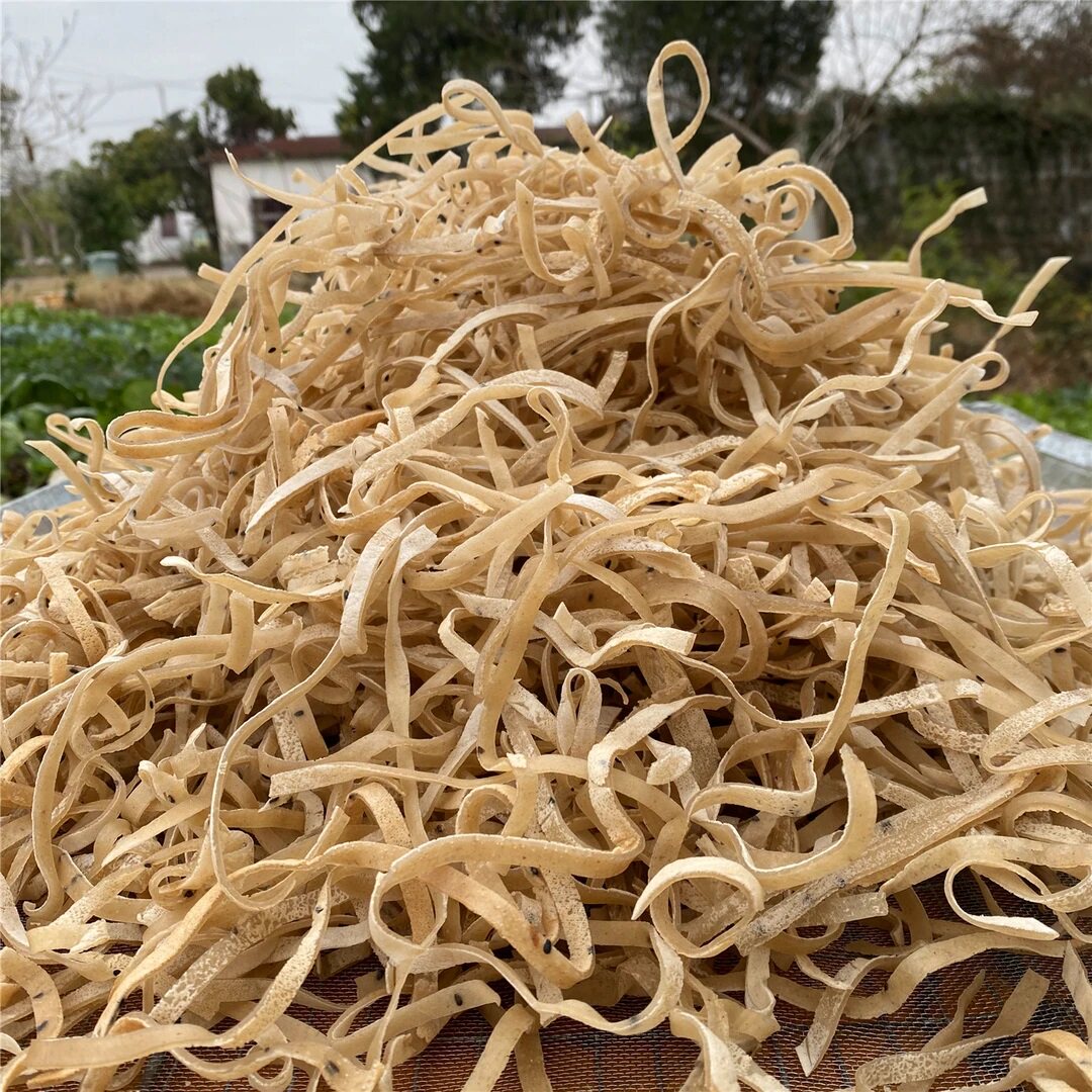安徽安庆太湖特产干豆粑农家手工荞麦土豆粑豆丝豆皮豆折杂粮干货