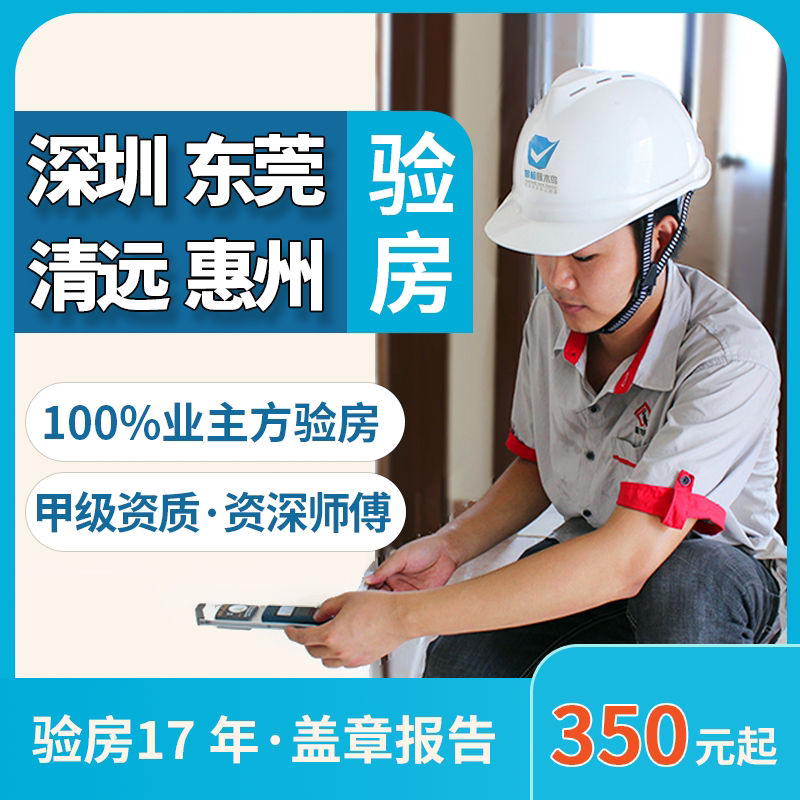 广州 深圳 东莞 惠州 清远 验房师精装房验收毛坯收楼师傅啄木鸟