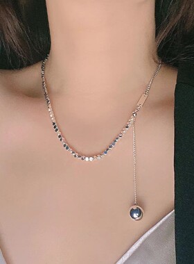 其他金属合金锁骨链女项链