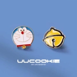 Милая японская мультяшная брошь, детский свитер, пиджак классического кроя, пальто, Дораэмон