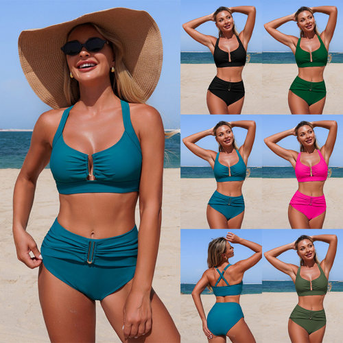 2026 New European and American Split Swimsuit Bikini比基尼
