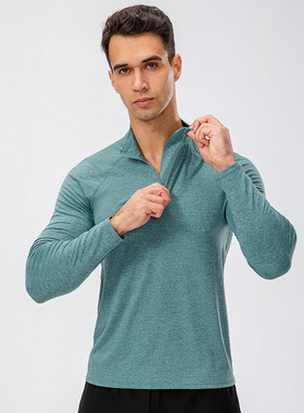 Men's fitness running training clothes, sports hoodie卫衣