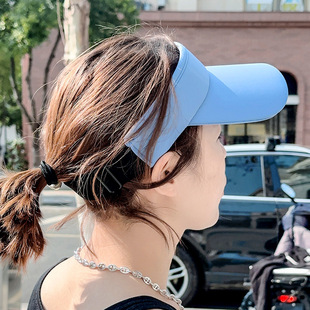 hat with brim breathable hat太阳帽 large sun silk Summer ice