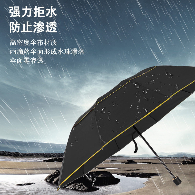 New 10 bone oversized umbrella for men's folding umbrella