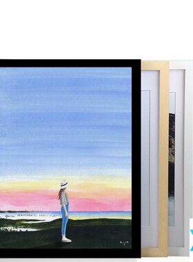 Creative solid wood picture frame A4 A3 A2 A1 16K 8K 4K 2K