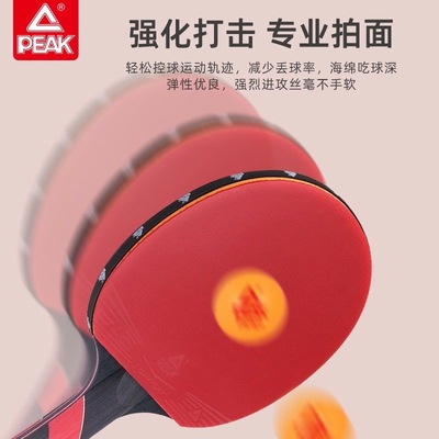 Table tennis racket double racket for children and adults