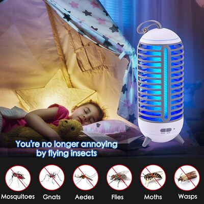 Light wave induced rechargeable mosquito killer lamp捕蝇器