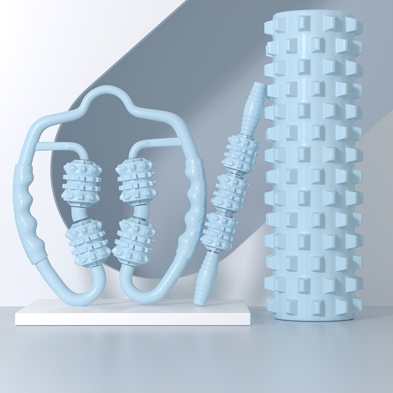 Wolf Teeth Yoga Column Set Hollow Massage Stick foam Shaft