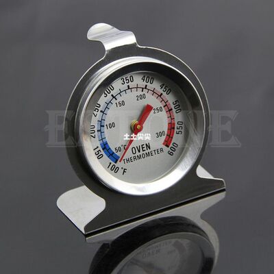 1 Stainless Steel Oven Thermometer stand Temperature Gauge