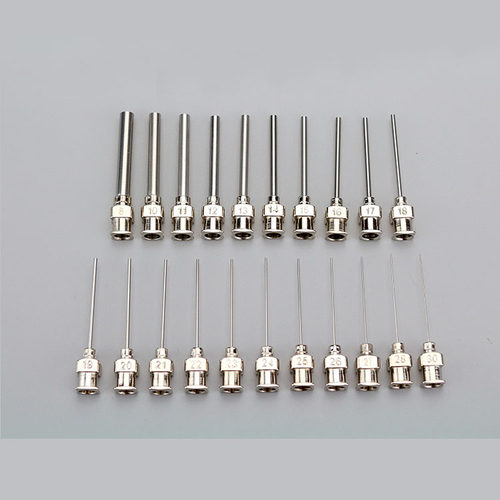 总长37mm精密金属点胶针头