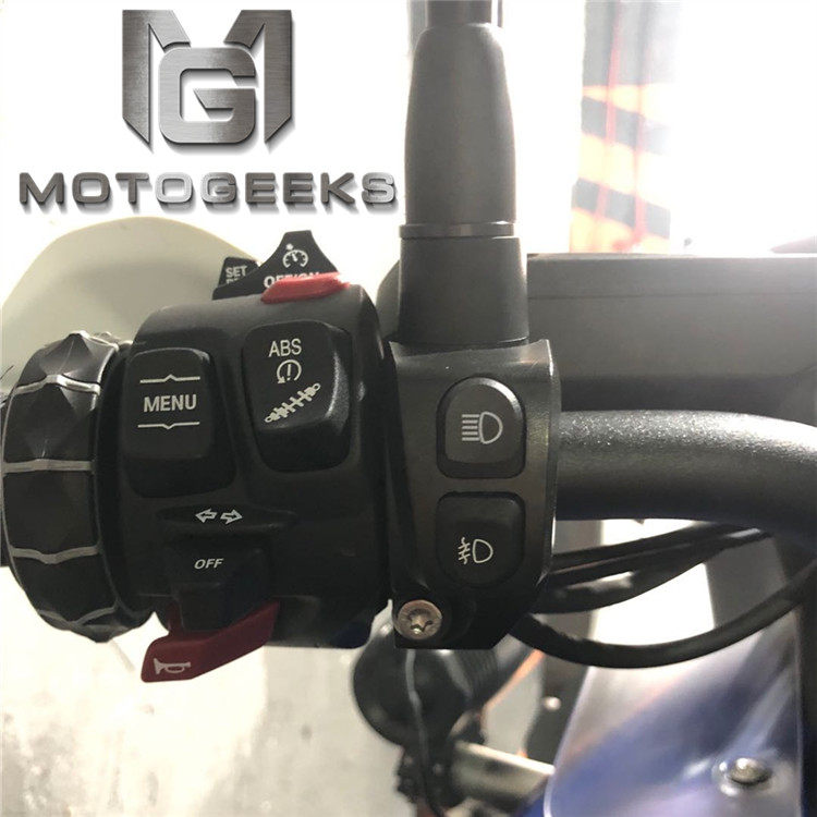 适用宝马F750/850/R1200/1250GS水鸟ADV改装射灯开关 雾灯控制器
