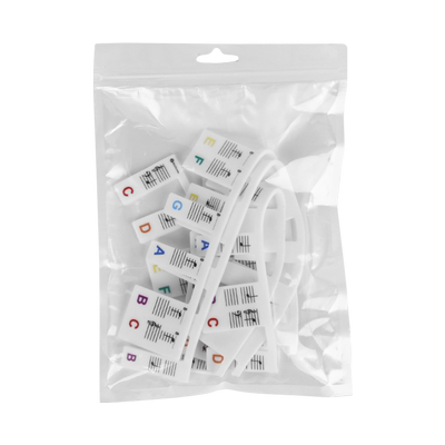 钢琴音符条硅胶材质耐用不变形