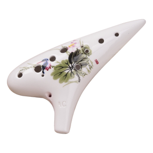 陶笛12孔初学者入门中音C调十二孔AC专业陶埙成人小学生吹奏乐器