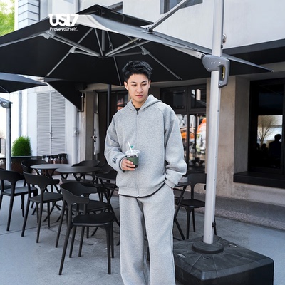 【新品上新】US17经典俱乐部系列长裤卫裤宽松设计感卫裤