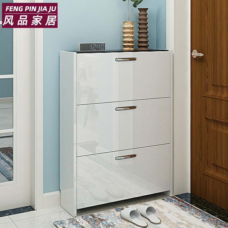 超薄翻斗鞋柜24cm17公分门口阳台宽40-80矮柜长1米北欧薄款大容量在类目 住宅家具, 柜类, 鞋柜中 - 来自Buy2taobao.com提供专业的淘宝代购服务
