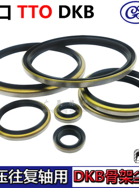 进口TTO叉车油封外骨架防尘圈DKB 55*69 56*70 60*74 63*77 8/11