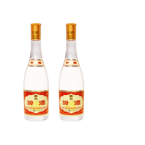 53度黄盖汾酒2瓶套装475ml*2