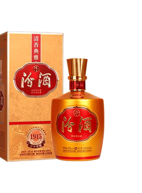 山西杏花村汾酒42度金巴拿马汾酒500ml*1瓶礼盒装清香型白酒送礼