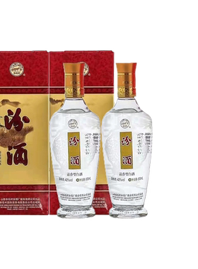 汾酒 42度出口装新礼盒汾酒500ml*2盒 山西杏花村清香型白酒