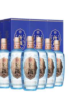 汾酒42度丝绸之路汾酒500ml*6瓶礼盒装山西杏花村清香型粮食白酒