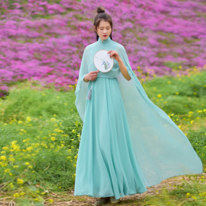 禅服女士新中式汉元素轻国风裙禅意连衣裙仙气茶服旅游拍照裙子