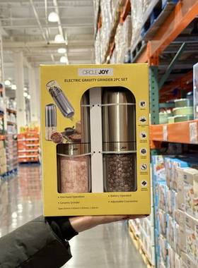 Circle Joy电动重力研磨器176ml多功能调料磨粉机研磨罐厨房用品