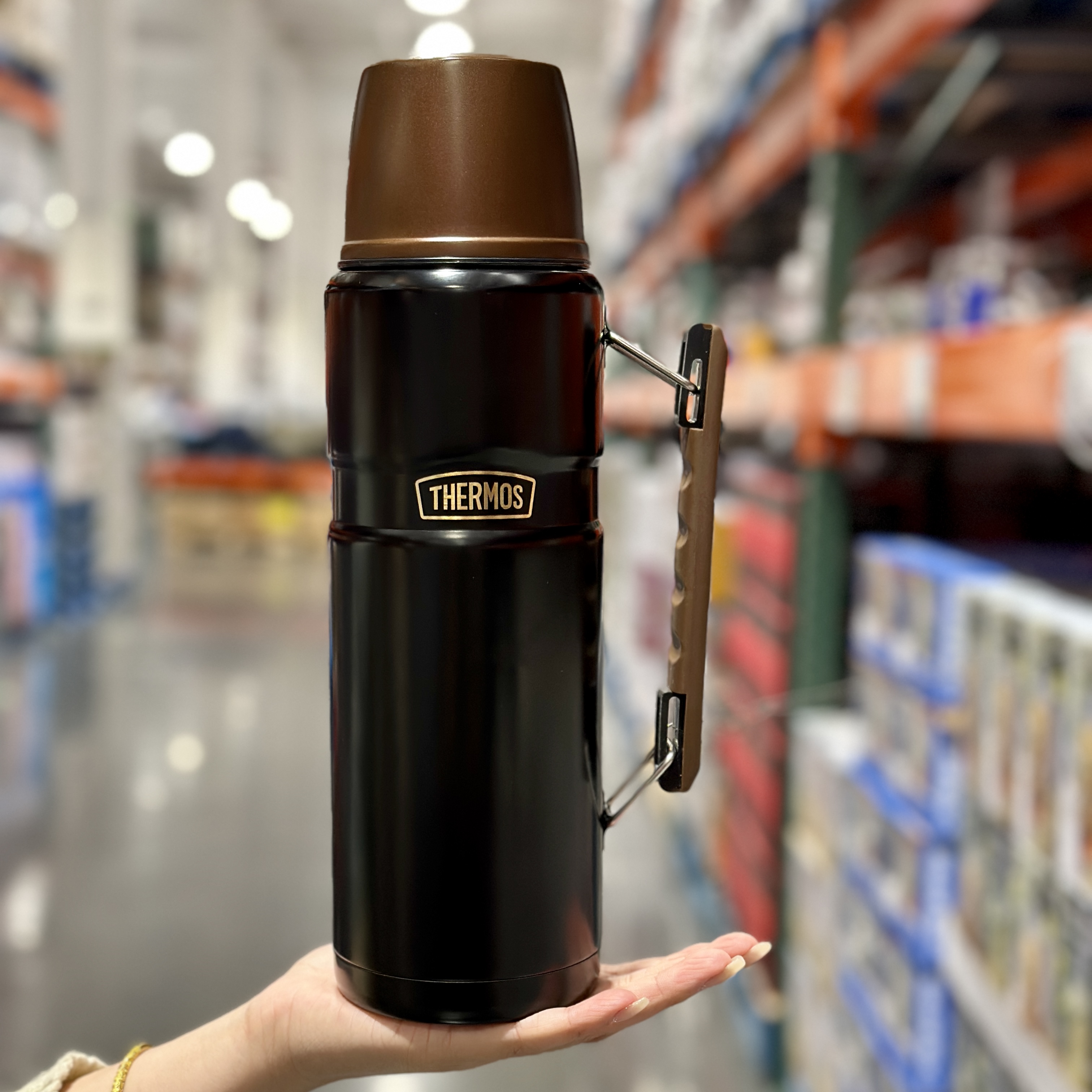 膳魔师高真空不锈钢保温瓶大容量