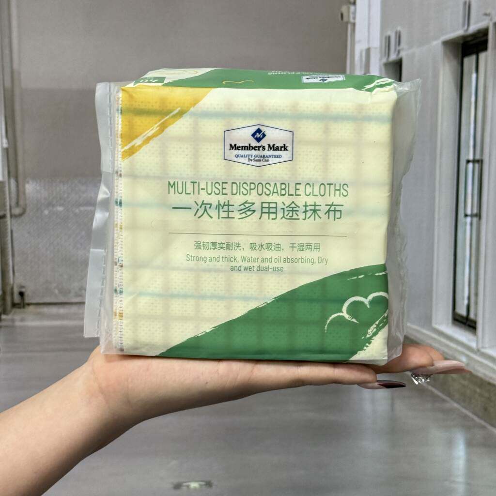代购MM一次性多用途抹布40抽干湿两用吸水洗碗厨房清洁强韧耐洗