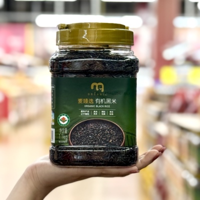 麦德龙有机黑米1100g有机黑米