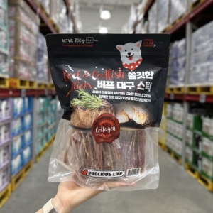 山姆会员商店成犬牛肉鳕鱼条