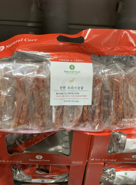 costco代购Natural Core天然核心鸭肉棒700g训狗零食狗狗食品