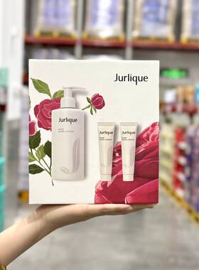 Jurlique茱莉蔻玫瑰护手套装300ml+15ml*2补水保湿手膜滋润护手霜