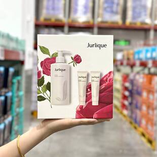 Jurlique茱莉蔻玫瑰护手套装300ml+15ml*2补水保湿手膜滋润护手霜