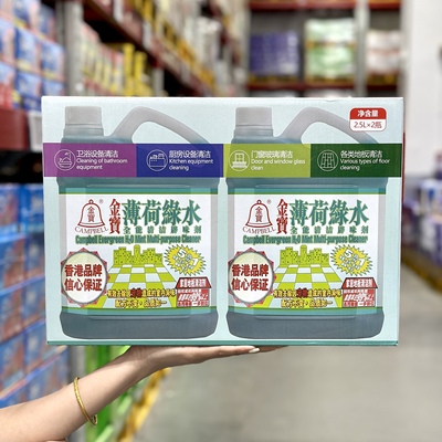 金宝薄荷绿水全能清洁辟味剂