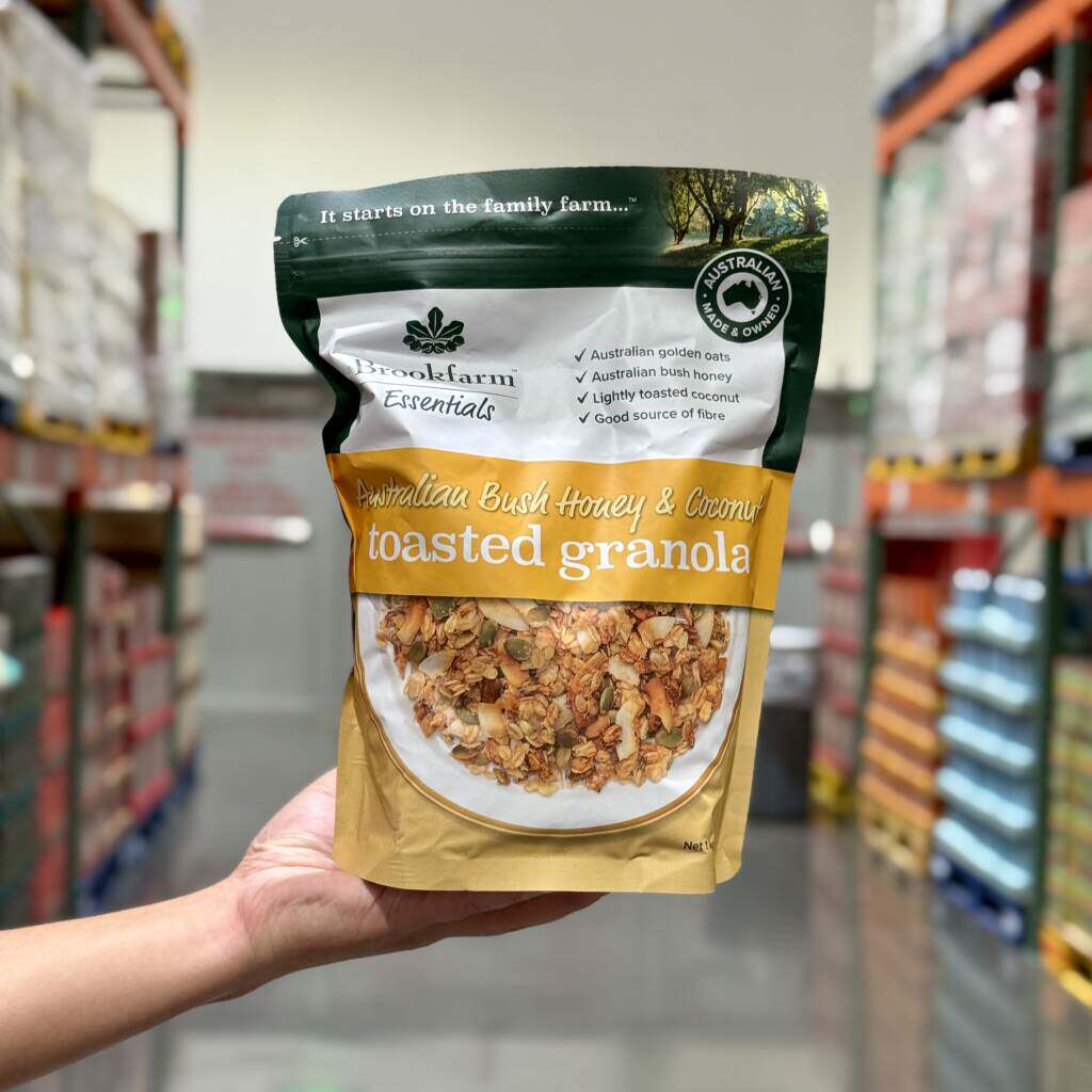 Costco代购椰子蜂蜜燕麦片1000g澳大利亚进口坚果混合麦片早餐