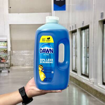 costco美国DAWN浓缩洗碗液家用厨房强效去油污洗洁精2.66L