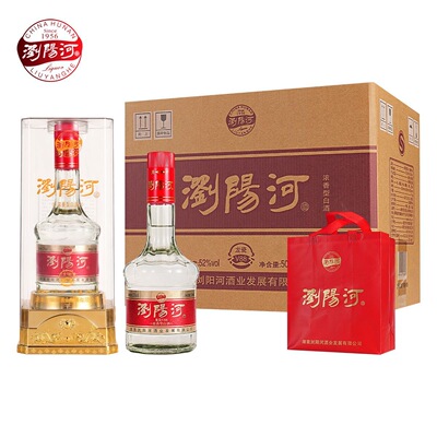 浏阳河酒6瓶亚克力礼盒
