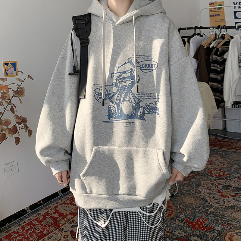 LM045主推：大链接。（圆领）连帽卫衣男 夏季短袖类目大改款图片