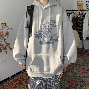 LM045主推：大链接。（圆领）连帽卫衣男 夏季短袖类目大改款图片