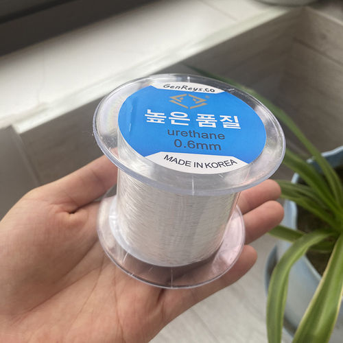 透明水晶弹力线串珠子手链绳子圆皮筋文玩线耐磨DIY专用约230米