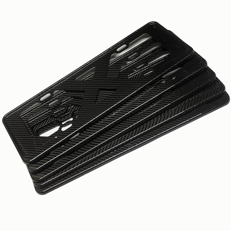 适用奔驰车牌边框GLC/E/S/A/B/CLS级AMG迈巴赫车牌照框架真碳纤维