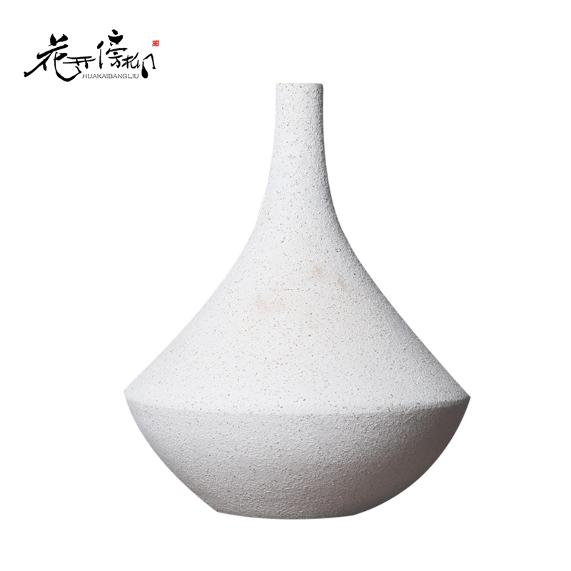 新中式风白色茶室博古架软装饰品