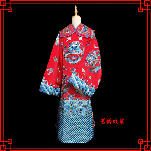 戏剧团龙男蟒包拯花脸蟒袍龙袍
