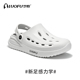 男士 防滑包头沙滩凉拖鞋 夏户外时尚 罗敷LUOFU新款 休闲洞洞鞋 运动