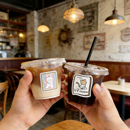 迷你饮料杯拿铁咖啡杯子奶茶杯