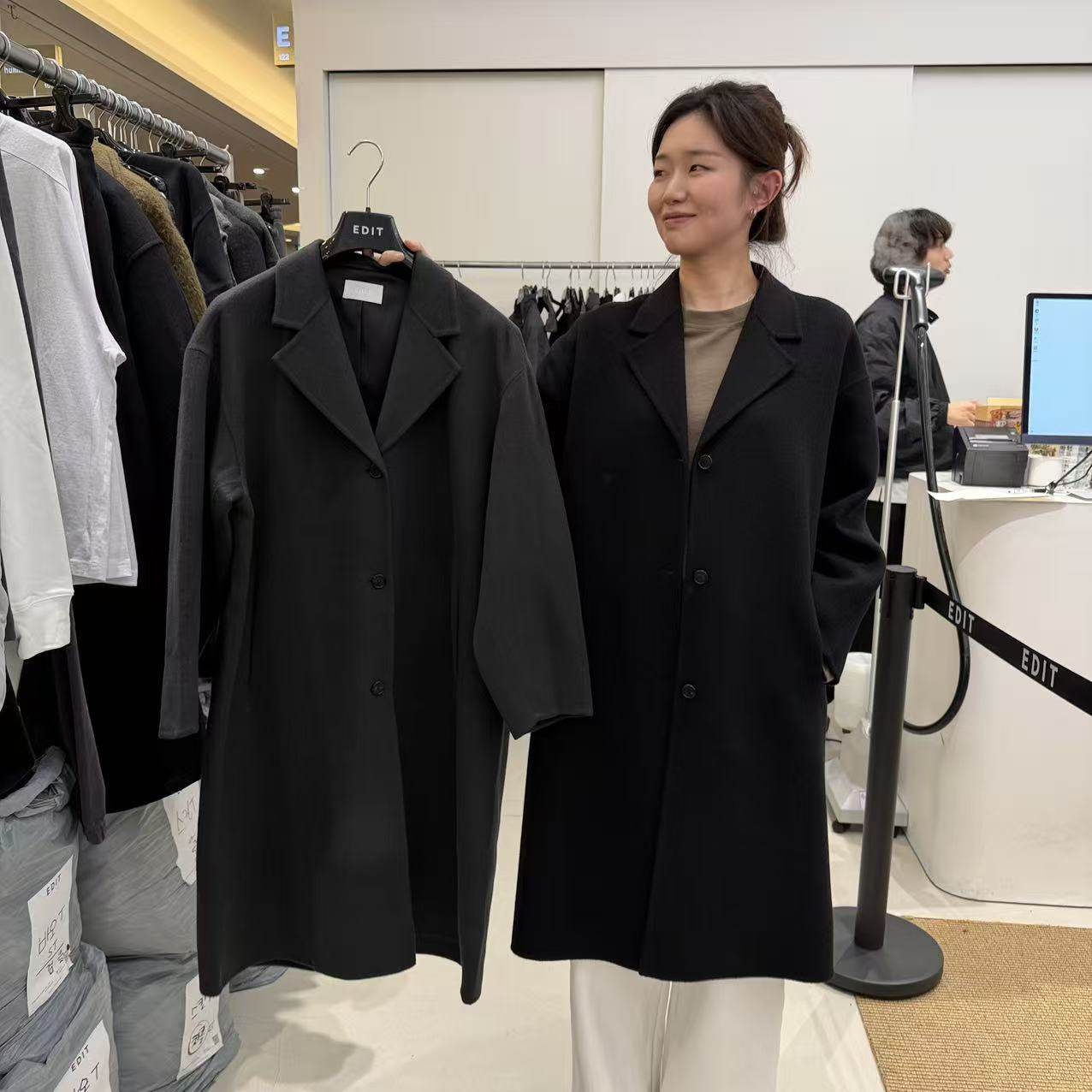 愛情的模漾  韓國代購 PB148（edit）羊毛羊絨大衣