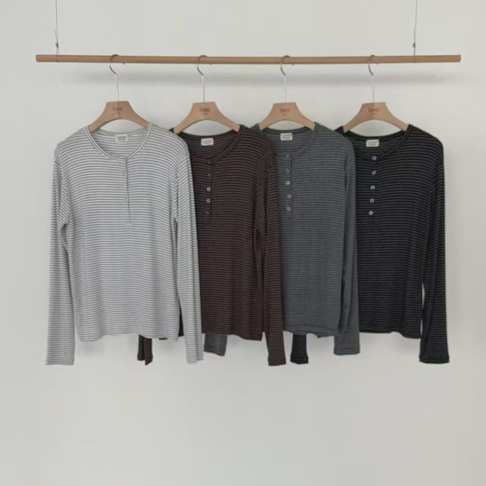 愛情的模漾  韓國代購 NC141（Lamagie femme）條紋上衣