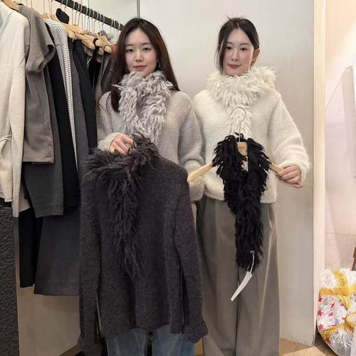 爱情的模漾  韩国代购  PC125（Lamagie femme）可愛圍巾